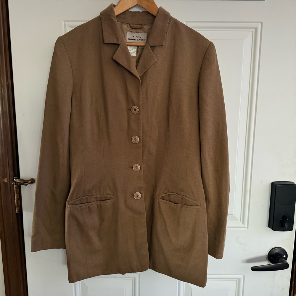 Vintage Eddie Bauer Wool Blend Blazer